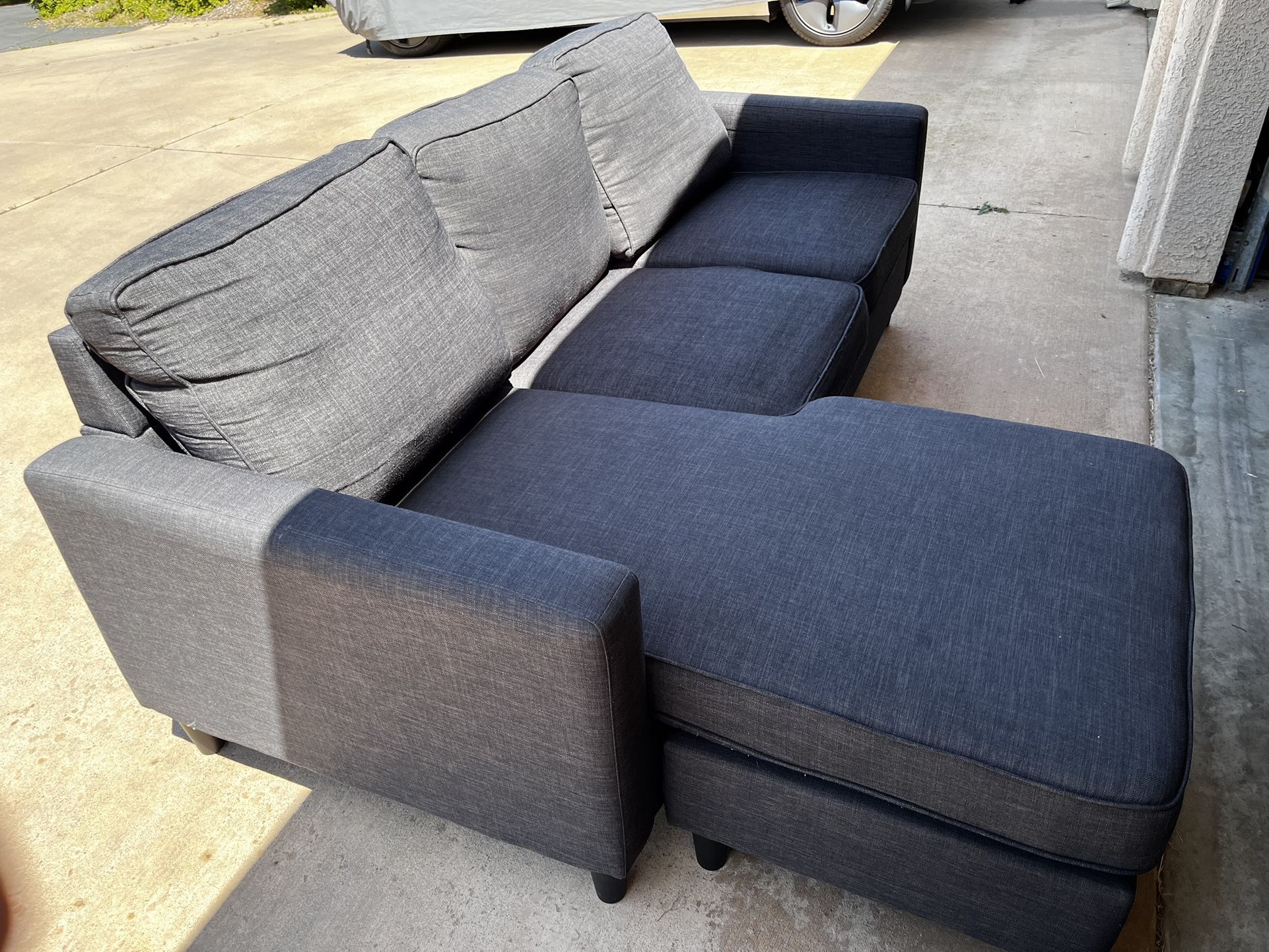 Couch with Chaise