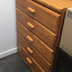 Solid Oak Dresser