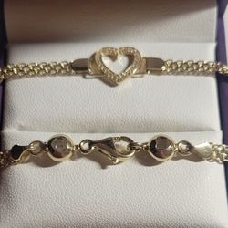 14 K Gold  Bracelet 