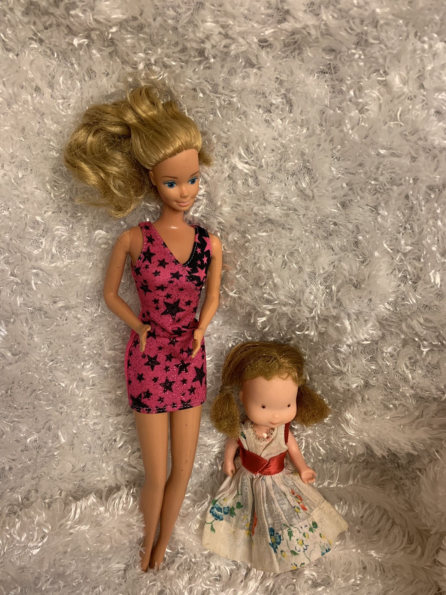 Vintage 1981 Barbie and 1976 KTC Doll