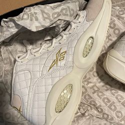 Reebok Question White Party Size 11 New