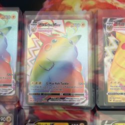 Pikachu sets v And vmax