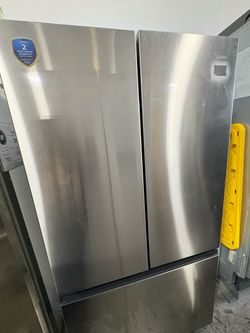 Midea French Door Refrigerator Stainless Steel