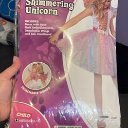 Girls Unicorn Costume