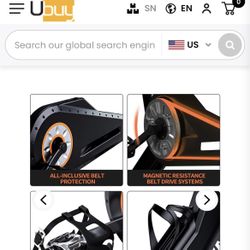 Snd Magnetic Exercise Bike 