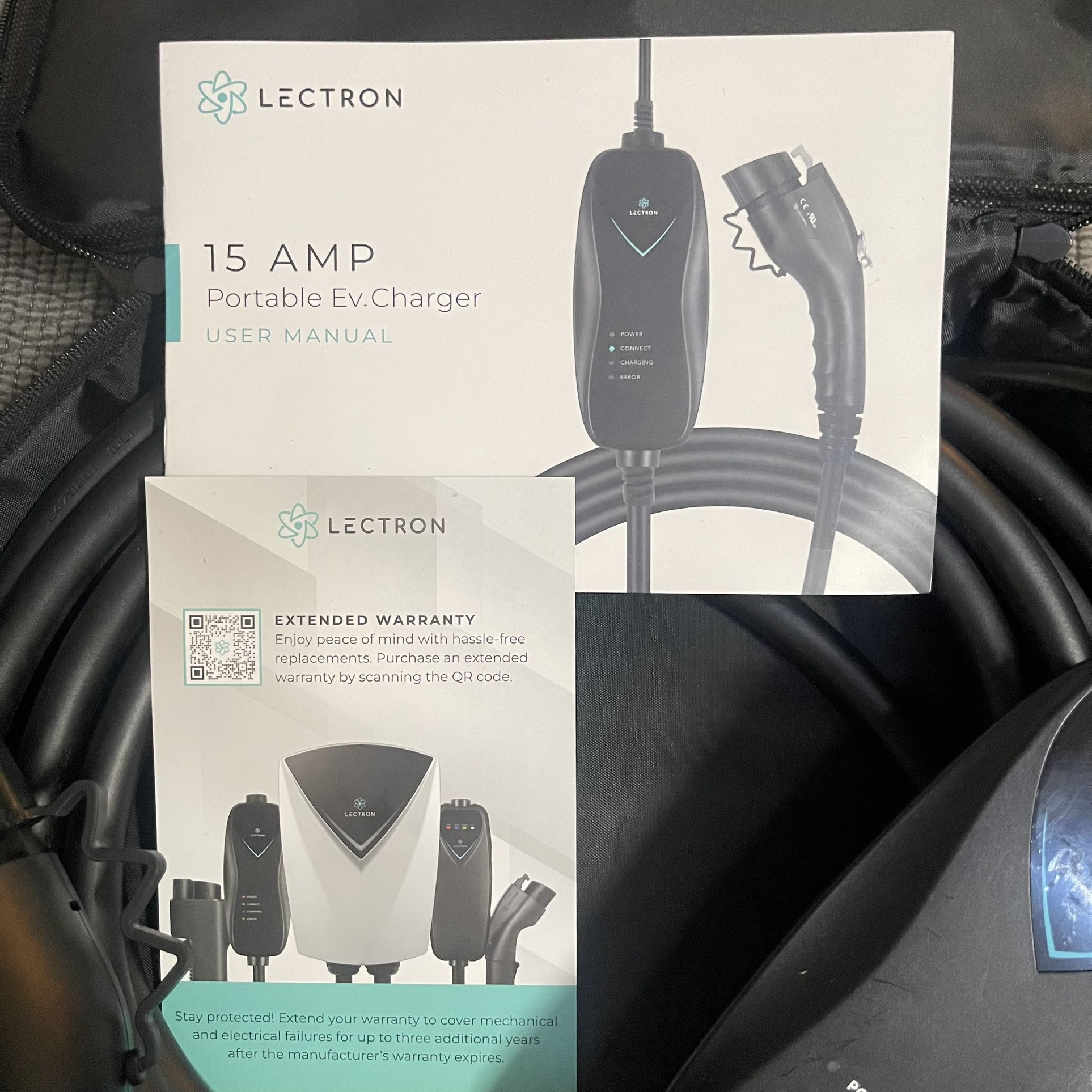 LECTRON - 15 AMP Portable Ev. Charger