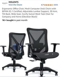 Office Chair - Must Be Gone By 5 pm TODAY!