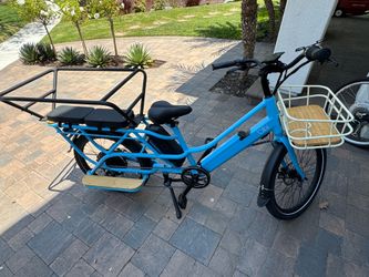 Blix Packa Dual-Battery Electric Cargo Bike – Only 54 Miles, Fully Loaded