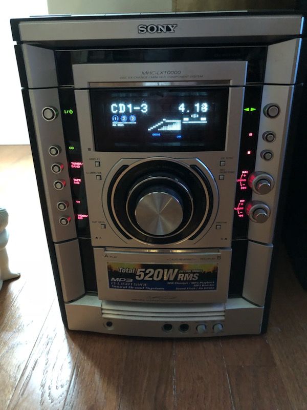 Sony MHC-LX10000 High Power Mini Hi-Fi System