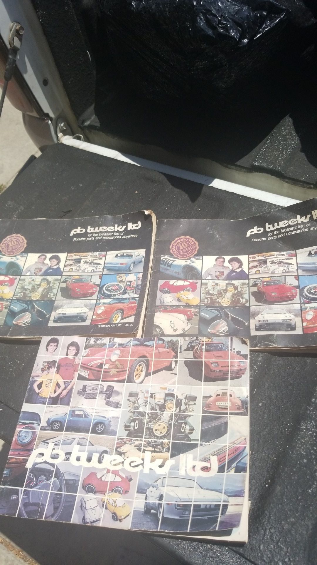 PB tweeks LTD Porsche parts mag. 1984 1986