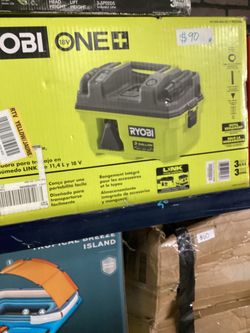 Ryobi 18V ONE+ 3 Gallon Wet/Dry Vacuum