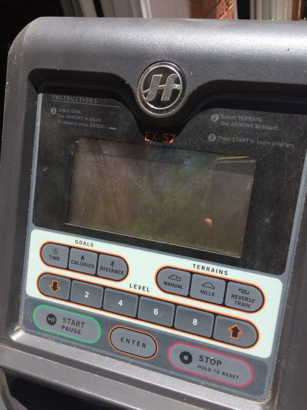 Horizon EX-57 Elliptical Machine Barely Used
