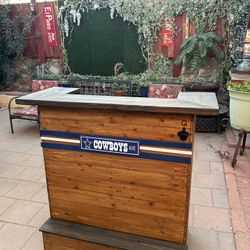 Wood  Cowboys Ave. Bar, Great Gift Idea For Christmas 🎁, Man Cave, #1 Fan!! 