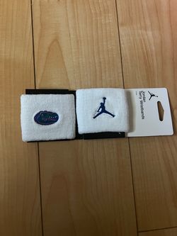 Nike Air Jordan Florida Gators Team Issue PE Terry Tennis Wristbands New OSFM