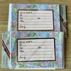 2 Packs of Invitation Cards – $2 Total