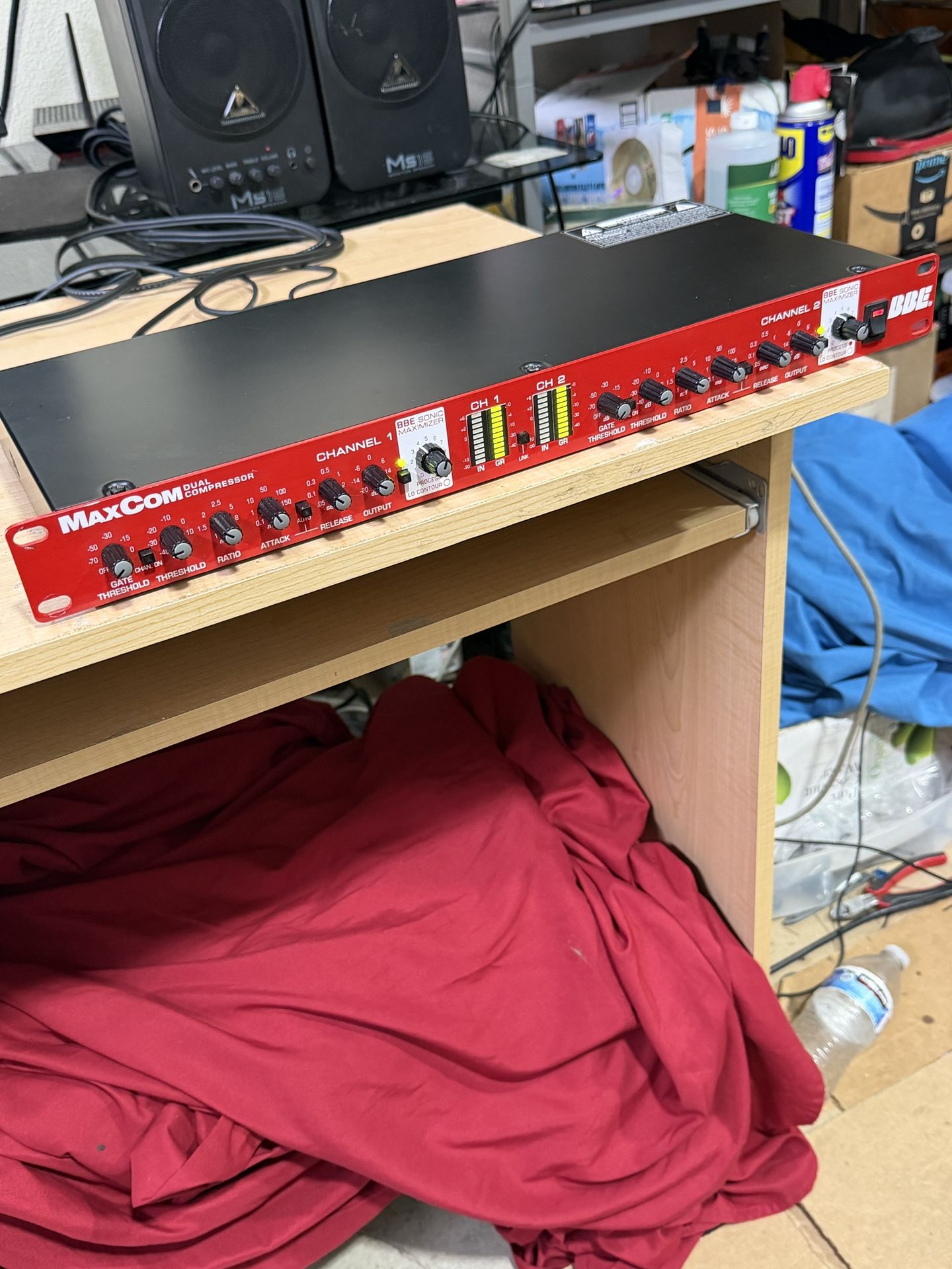 BBE MAXCOM 2 Channel Compressor/ Limiter/ Gate+ Sonic Maximizer