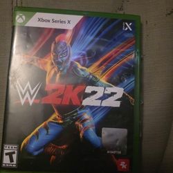 Xbox WWE 2k 22 Disc