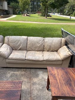 Couch and love seat