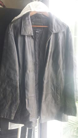 Leather jacket