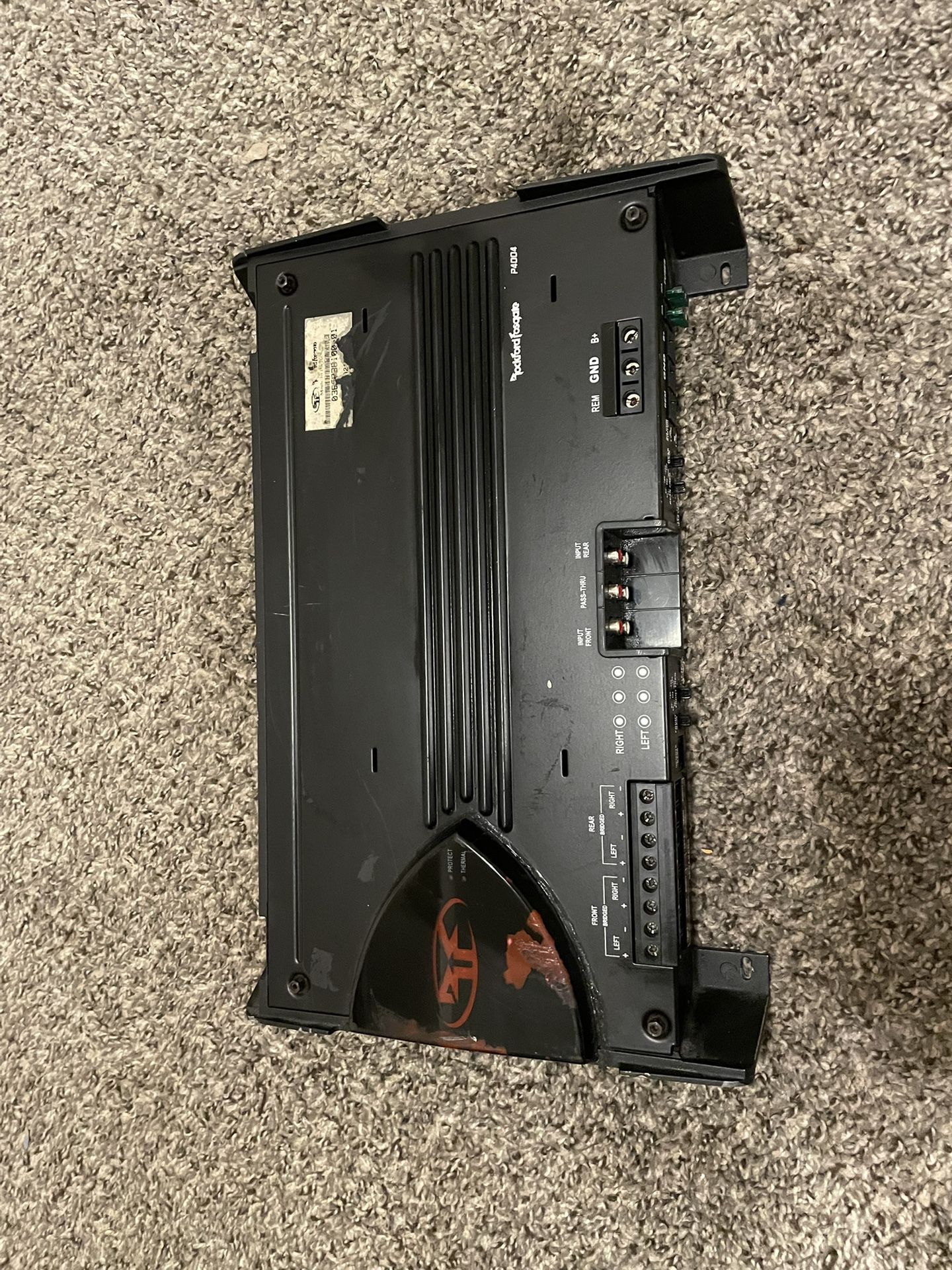 Rockford Fosgate Punch Amplifier 4 Ch