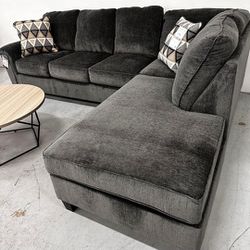 Smoke Gray Sectional Couch 2Piece ⭐⭐