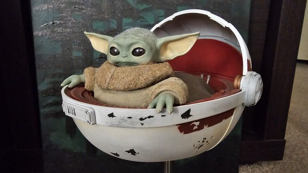 Revell Baby Yoda In Carrage Complete Built Model Kit