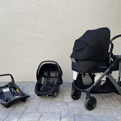 EvenFlow Pivot Suite Car Seat And Stroller Set