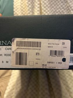 Caroline Luggage Leather Shoes Size 8M Rose