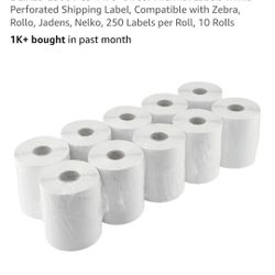 2500 PCS 4"x 6" Direct Thermal Labels