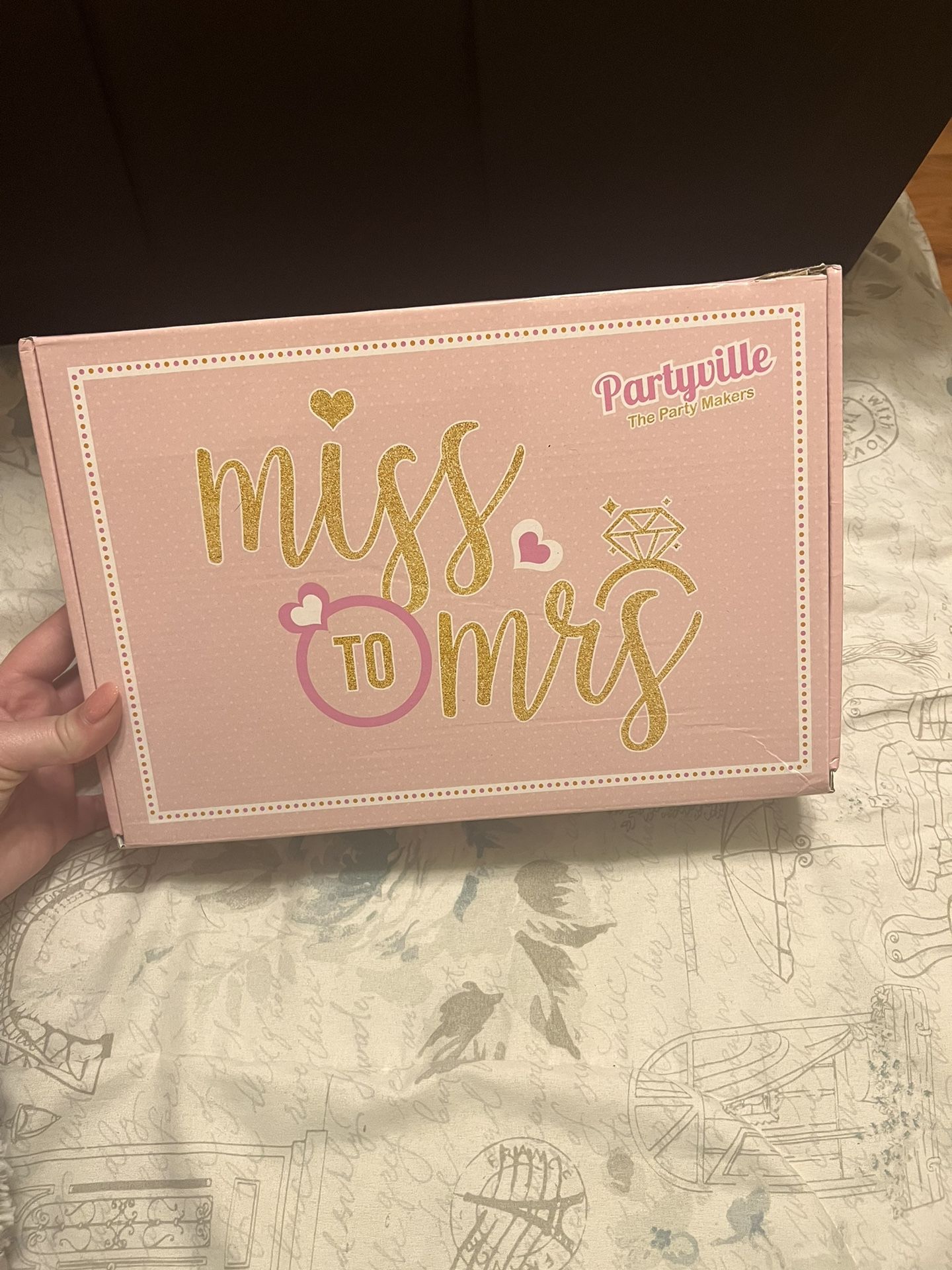 Miss To Mrs Bachelorette Party Box