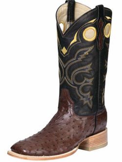 Bota rodeo original avestruz