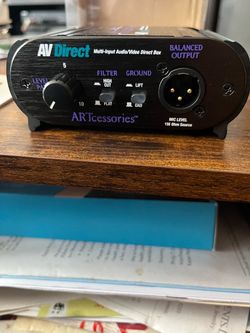 Audio/Visual Direct Box