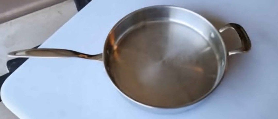 Vintage Revere Wear 12" Copper Bottom Skillet
