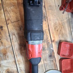 MILWAKEE M18 BRUSHLESS FUEL SUPER HAWG 7/16" QUICK LOK TOOL ONLY LIKE NEW 