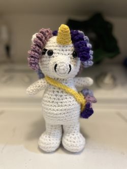 Crocheted Unicorn