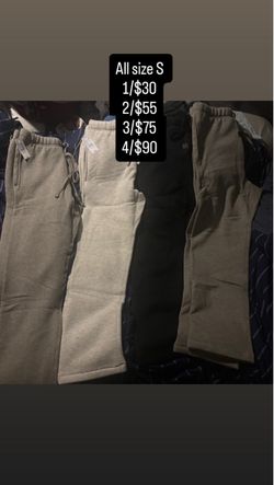 Size S essential sweats