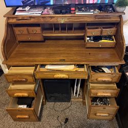 Eagle https://offerup.com/redirect/?o=SW5kLkluYw==  Postmaster’s Roll top Desk