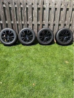 Bridgestone Tires and wheels complete set
