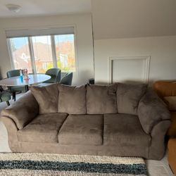 Grey Cozy Couch
