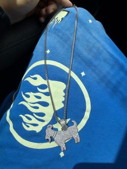 Real silver and diamond