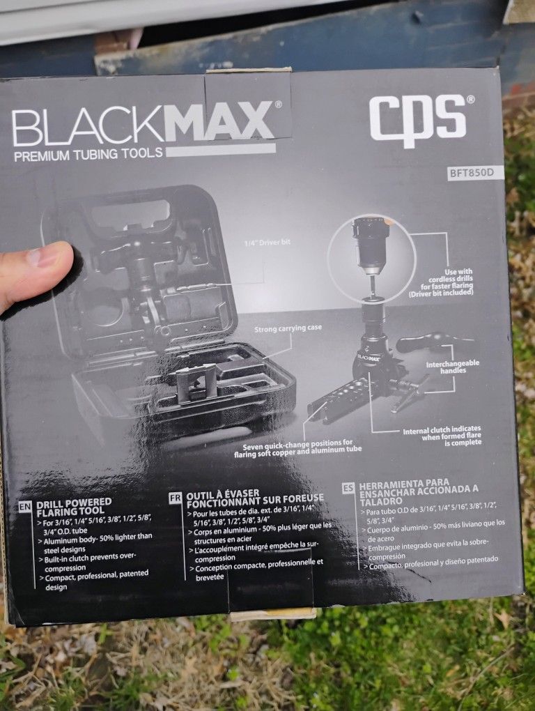 Black Max Drill Flaring Machine