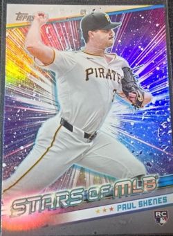 2024 Topps Paul Skenes ROOKIE CARD Stars of MLB Insert #SMLB-64 Pirates