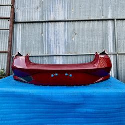 2021 2022 2023 Hyundai Elantra Rear Bumper Red OEM (ORIGINAL)