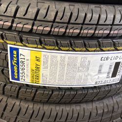 255/65/17 Goodyear Wrangler Territory HT