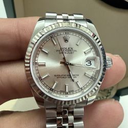 31 mm Datejust Fluted Bezel Jubilee Bracelet 