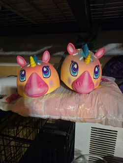 2 Unicorn Helmets