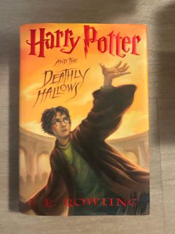 J K Rowling Harry Potter and the Deathly Hallows Hardcover 1st Edition 2007