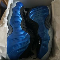 Foamposite  one. Royal & Gold Both Pair $250