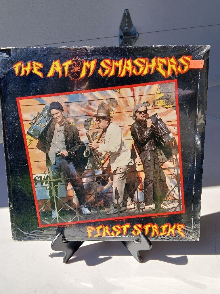 The Atom Smashers SEALED VINYL RECORD First Strike (1986)  HARD TO FIND