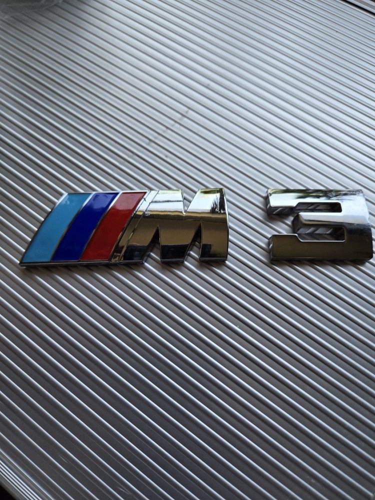 Bmw M3 Emblem New With ADHESIVE